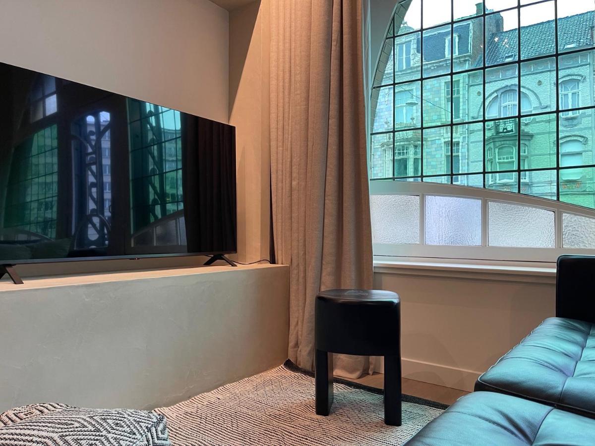 3 Bedroom Art-Nouveau Apartment With Free Parking Gante Exterior foto